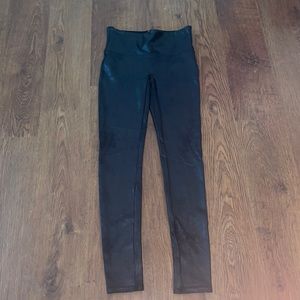 Spank Faux Leather Leggings